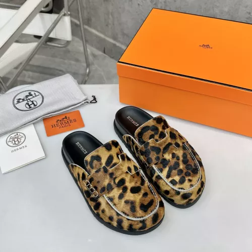 Replica Hermes Slippers For Men #1292614 $85.00 USD for Wholesale