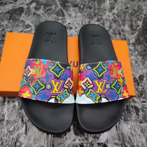 Wholesale Louis Vuitton Slippers For Men #1293008 $52.00 USD, Wholesale Quality Replica Louis Vuitton Slippers