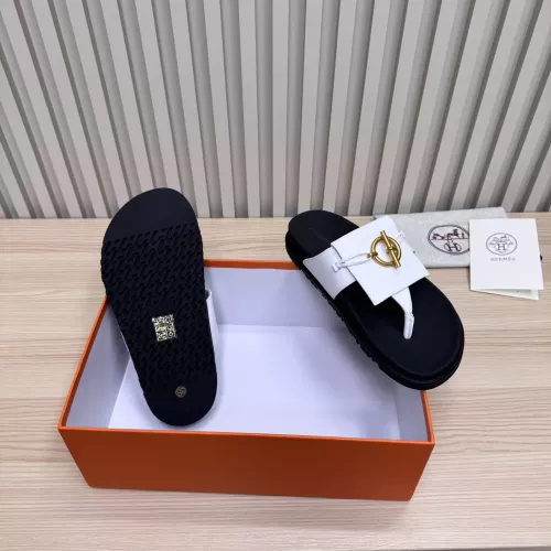 Replica Hermes Slippers For Men #1293060 $98.00 USD for Wholesale