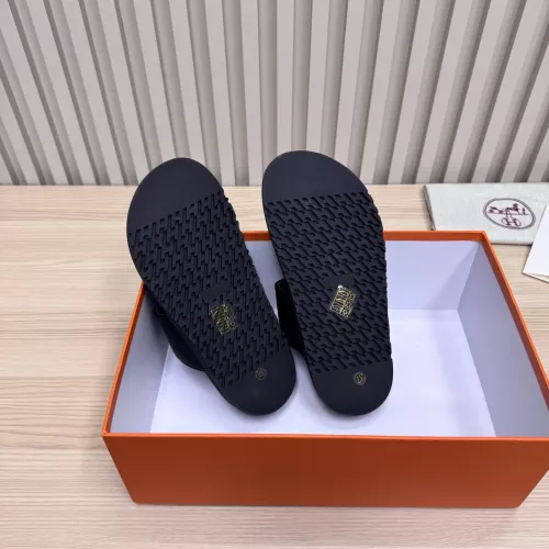 Replica Hermes Slippers For Men #1293062 $98.00 USD for Wholesale