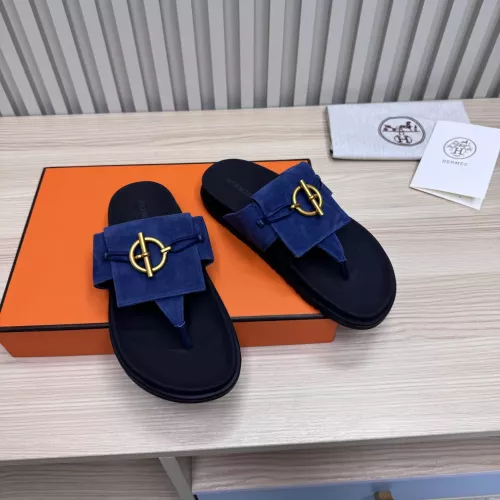 Replica Hermes Slippers For Women #1293065 $98.00 USD for Wholesale