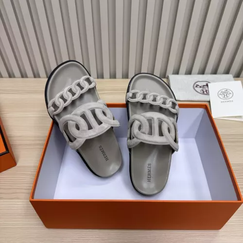 Replica Hermes Slippers For Men #1293069 $100.00 USD for Wholesale