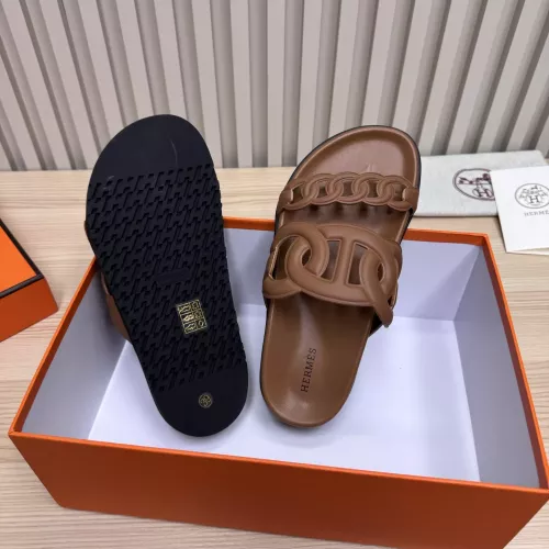 Replica Hermes Slippers For Women #1293076 $100.00 USD for Wholesale