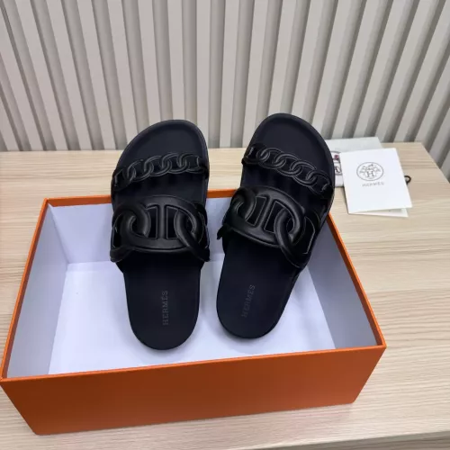 Replica Hermes Slippers For Women #1293078 $100.00 USD for Wholesale