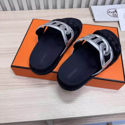 Replica Hermes Slippers For Men #1293083 $100.00 USD for Wholesale