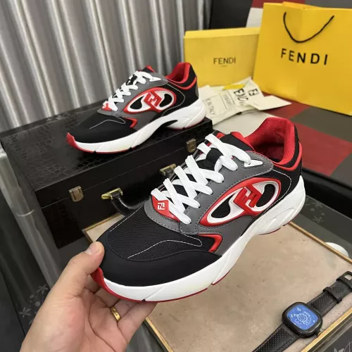 Wholesale Fendi Casual Shoes For Men #1293176 $130.00 USD, Wholesale Quality Replica Fendi Casual Shoes