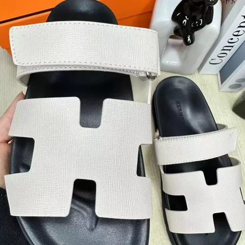 Replica Hermes Slippers For Men #1293214 $60.00 USD for Wholesale