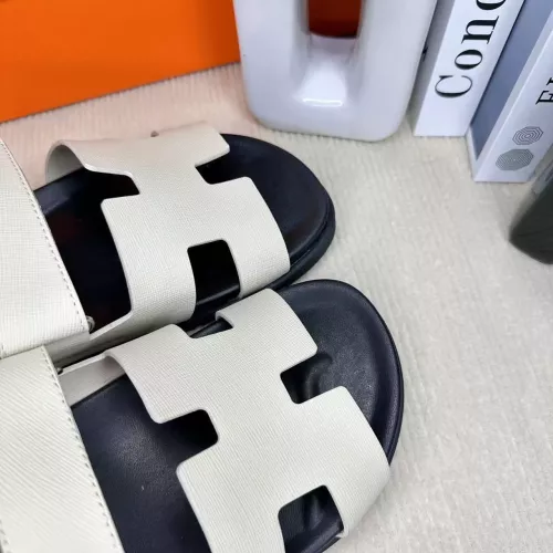 Replica Hermes Slippers For Men #1293216 $60.00 USD for Wholesale