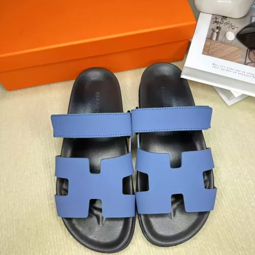 Replica Hermes Slippers For Men #1293247 $60.00 USD for Wholesale