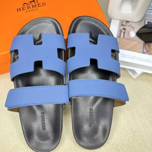 Replica Hermes Slippers For Women #1293250 $60.00 USD for Wholesale