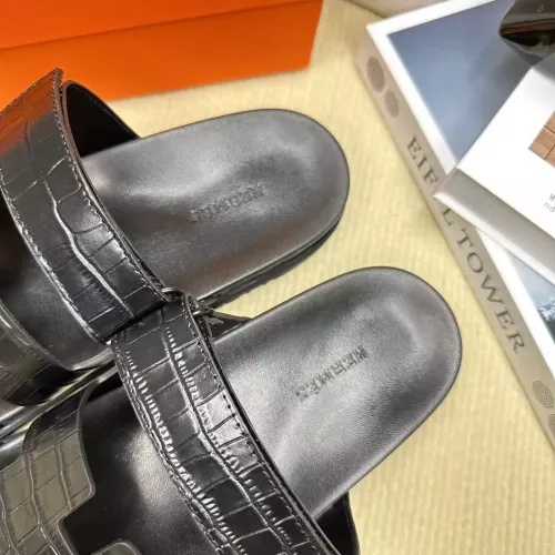 Replica Hermes Slippers For Men #1293279 $60.00 USD for Wholesale