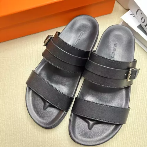 Replica Hermes Slippers For Women #1293287 $60.00 USD for Wholesale