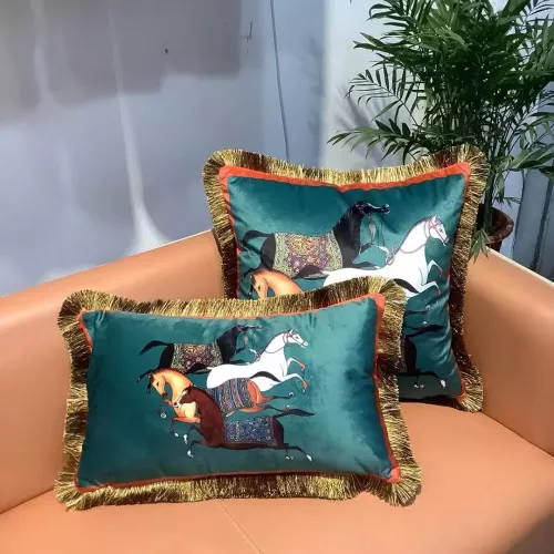 Replica Hermes Cushion #1293299 $41.00 USD for Wholesale