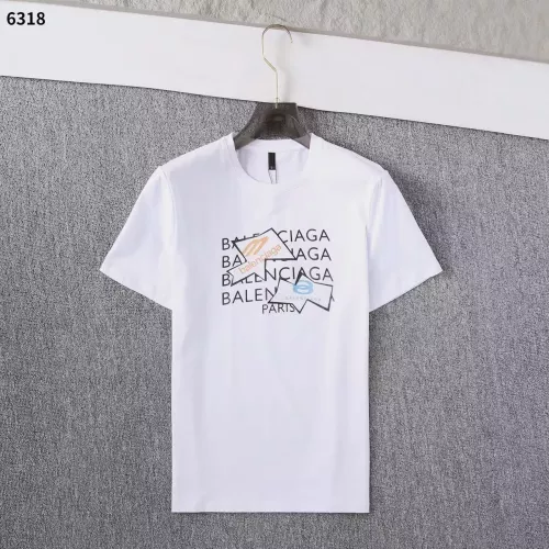 Wholesale Balenciaga T-Shirts Short Sleeved For Men #1293324 $32.00 USD, Wholesale Quality Replica Balenciaga T-Shirts