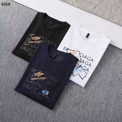 Replica Balenciaga T-Shirts Short Sleeved For Men #1293324 $32.00 USD for Wholesale