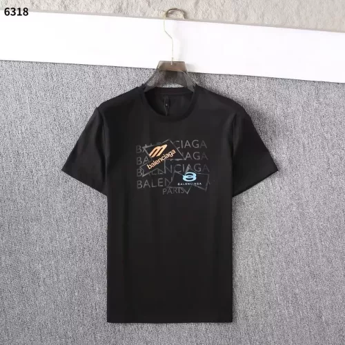 Wholesale Balenciaga T-Shirts Short Sleeved For Men #1293328 $32.00 USD, Wholesale Quality Replica Balenciaga T-Shirts