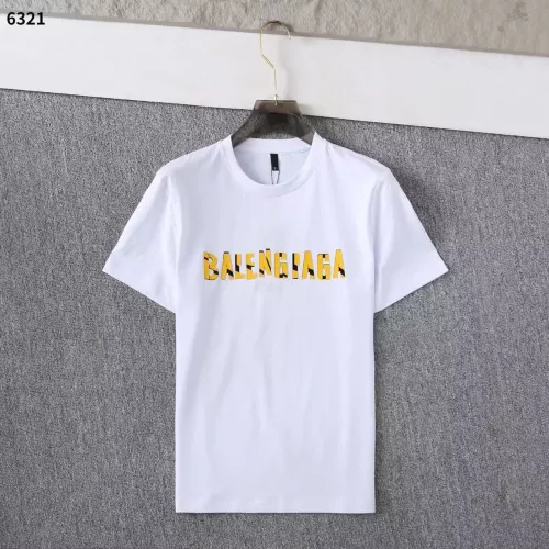 Wholesale Balenciaga T-Shirts Short Sleeved For Men #1293332 $32.00 USD, Wholesale Quality Replica Balenciaga T-Shirts