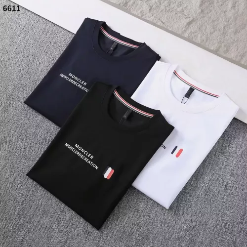 Replica Moncler T-Shirts Short Sleeved For Men #1293344 $32.00 USD for Wholesale