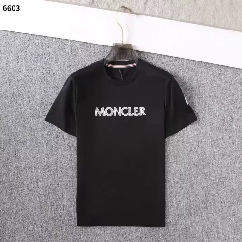 Wholesale Moncler T-Shirts Short Sleeved For Men #1293349 $32.00 USD, Wholesale Quality Replica Moncler T-Shirts