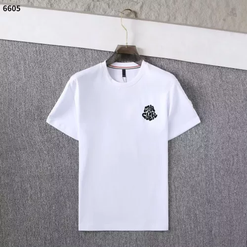 Wholesale Moncler T-Shirts Short Sleeved For Men #1293353 $32.00 USD, Wholesale Quality Replica Moncler T-Shirts