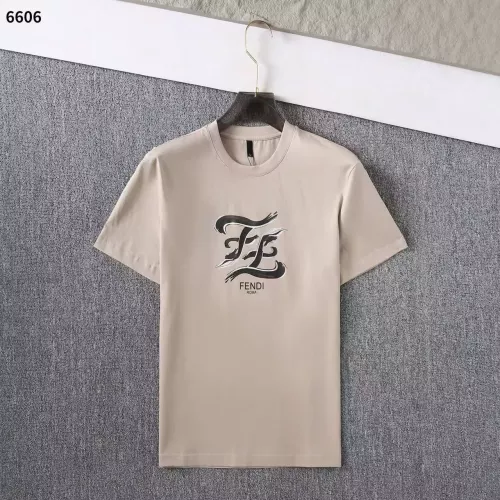 Wholesale Fendi T-Shirts Short Sleeved For Men #1293363 $32.00 USD, Wholesale Quality Replica Fendi T-Shirts