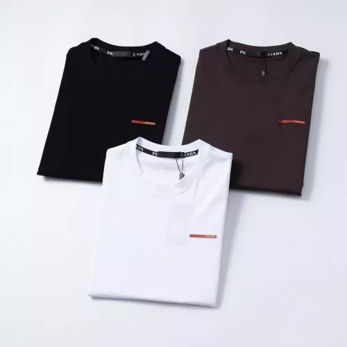 Replica Prada T-Shirts Short Sleeved For Men #1293392 $38.00 USD for Wholesale