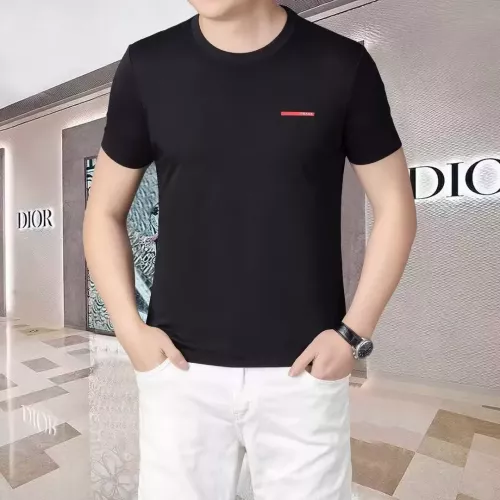 Wholesale Prada T-Shirts Short Sleeved For Men #1293394 $38.00 USD, Wholesale Quality Replica Prada T-Shirts