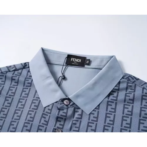 Replica Fendi T-Shirts Short Sleeved For Men #1293398 $38.00 USD for Wholesale