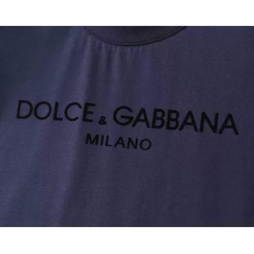 Replica Dolce & Gabbana D&G T-Shirts Short Sleeved For Men #1293410 $38.00 USD for Wholesale