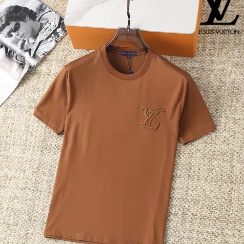 Wholesale Louis Vuitton LV T-Shirts Short Sleeved For Men #1293430 $38.00 USD, Wholesale Quality Replica Louis Vuitton LV T-Shirts