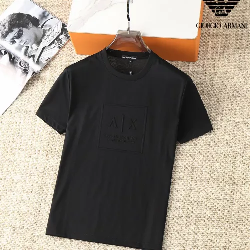 Wholesale Armani T-Shirts Short Sleeved For Men #1293435 $38.00 USD, Wholesale Quality Replica Armani T-Shirts