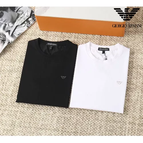 Replica Armani T-Shirts Short Sleeved For Men #1293440 $38.00 USD for Wholesale