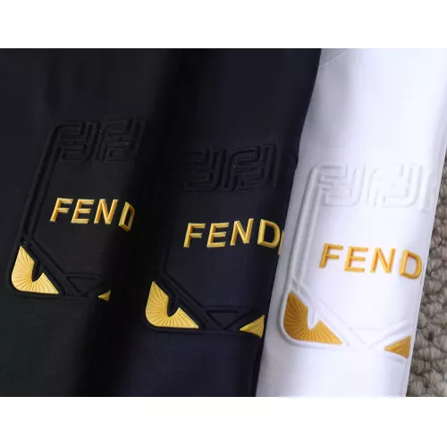 Replica Fendi T-Shirts Short Sleeved For Men #1293447 $38.00 USD for Wholesale