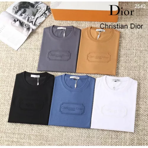 Replica Christian Dior T-Shirts Short Sleeved For Men #1293455 $38.00 USD for Wholesale