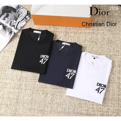 Replica Christian Dior T-Shirts Short Sleeved For Men #1293460 $38.00 USD for Wholesale