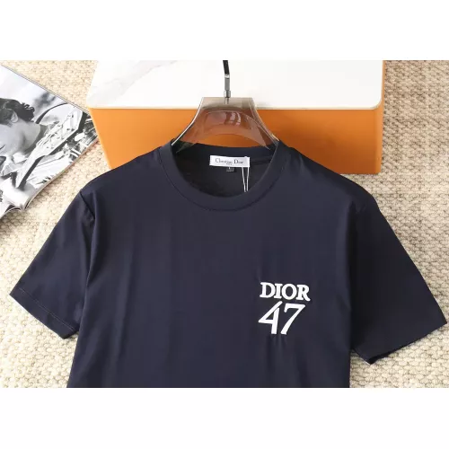 Replica Christian Dior T-Shirts Short Sleeved For Men #1293461 $38.00 USD for Wholesale