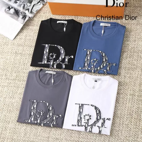 Replica Christian Dior T-Shirts Short Sleeved For Men #1293463 $38.00 USD for Wholesale