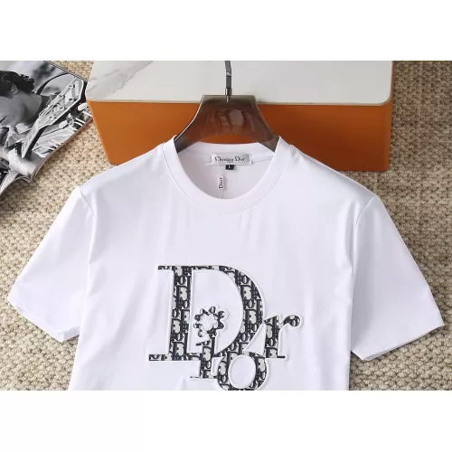 Replica Christian Dior T-Shirts Short Sleeved For Men #1293463 $38.00 USD for Wholesale