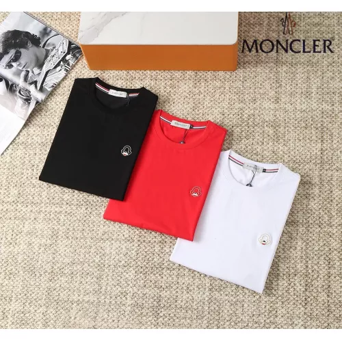 Replica Moncler T-Shirts Short Sleeved For Men #1293480 $38.00 USD for Wholesale