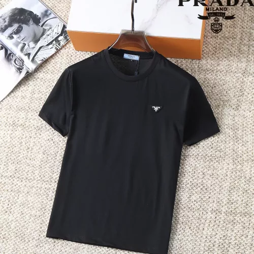 Wholesale Prada T-Shirts Short Sleeved For Men #1293489 $38.00 USD, Wholesale Quality Replica Prada T-Shirts