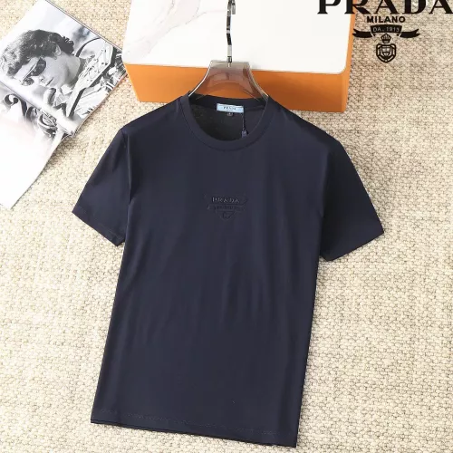 Wholesale Prada T-Shirts Short Sleeved For Men #1293511 $38.00 USD, Wholesale Quality Replica Prada T-Shirts