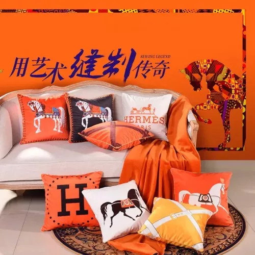 Replica Hermes Cushion #1293516 $41.00 USD for Wholesale