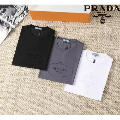 Replica Prada T-Shirts Short Sleeved For Men #1293519 $38.00 USD for Wholesale