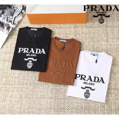 Replica Prada T-Shirts Short Sleeved For Men #1293527 $38.00 USD for Wholesale