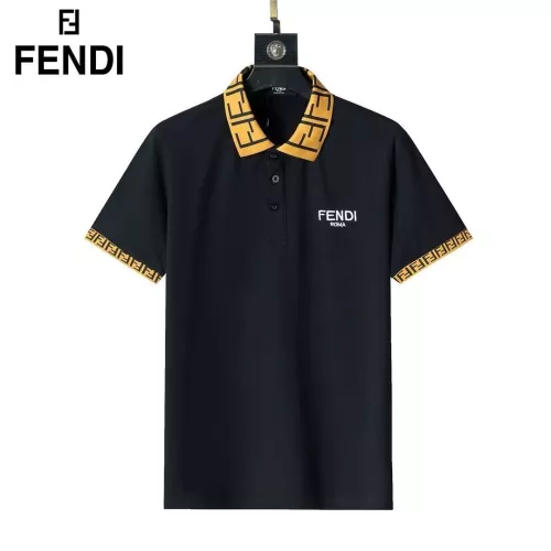 Wholesale Fendi T-Shirts Short Sleeved For Men #1293534 $29.00 USD, Wholesale Quality Replica Fendi T-Shirts