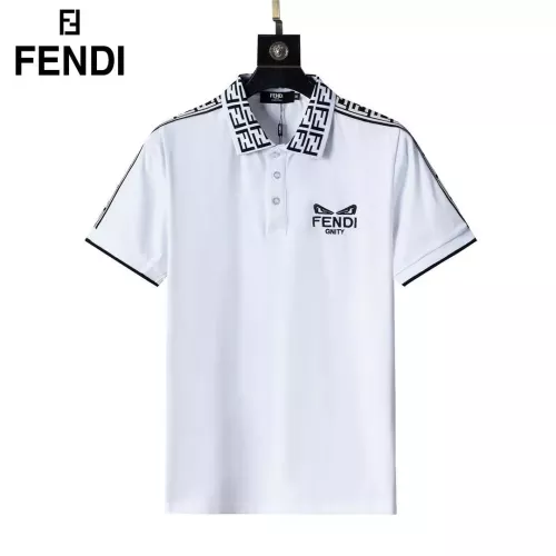 Wholesale Fendi T-Shirts Short Sleeved For Men #1293535 $29.00 USD, Wholesale Quality Replica Fendi T-Shirts