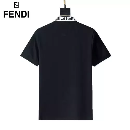 Replica Fendi T-Shirts Short Sleeved For Men #1293536 $29.00 USD for Wholesale