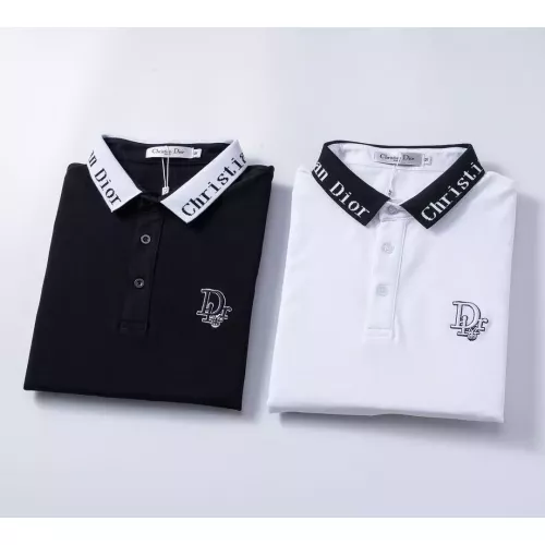 Replica Christian Dior T-Shirts Short Sleeved For Men #1293604 $29.00 USD for Wholesale