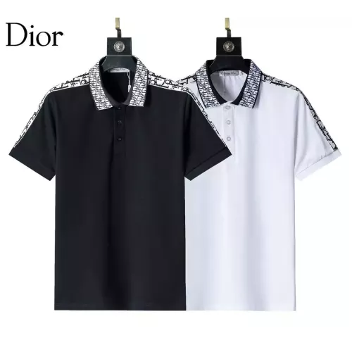 Replica Christian Dior T-Shirts Short Sleeved For Men #1293618 $29.00 USD for Wholesale