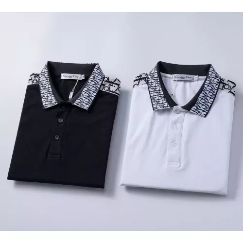 Replica Christian Dior T-Shirts Short Sleeved For Men #1293618 $29.00 USD for Wholesale